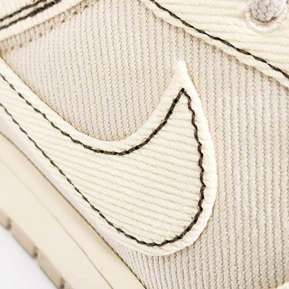 Nike Dunk Low Retro SE Men's DV0834-100 Light Orewood Brown Ivory - Picture 4 of 8